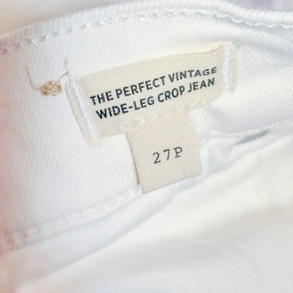 Madewell The Perfect Vintage Wide-Leg Crop Jeans - Picture 8 of 9
